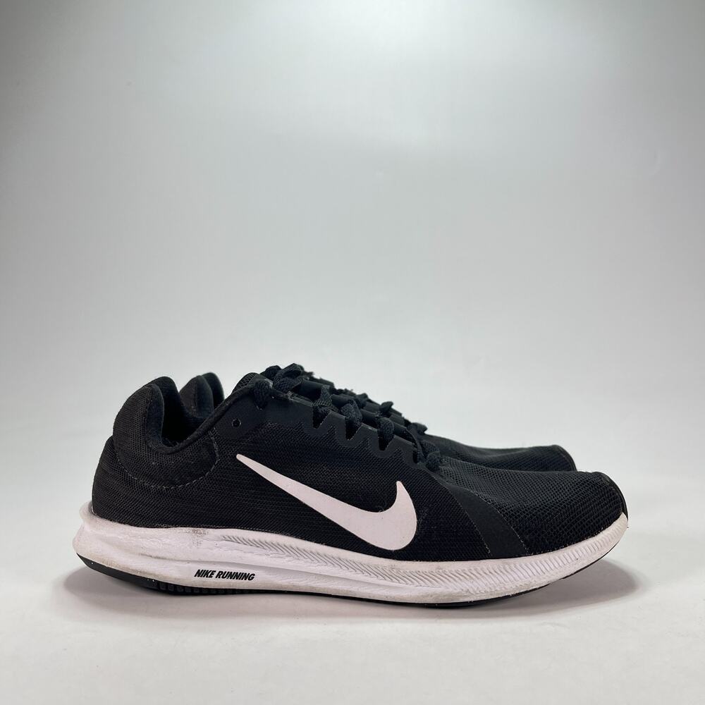 Nike Downshifter 8 Black White Running Shoes 908994-001 Women's Size 6.5